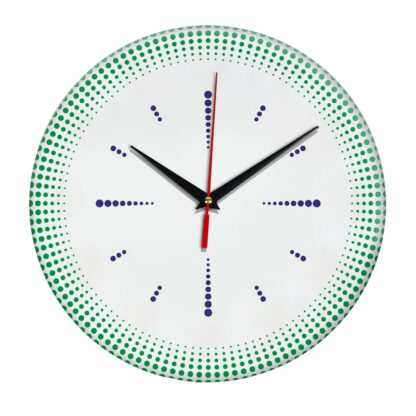 Настенные часы «Точечная роспись»