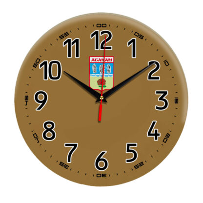 Интерьерные часы — герб Абакан 11