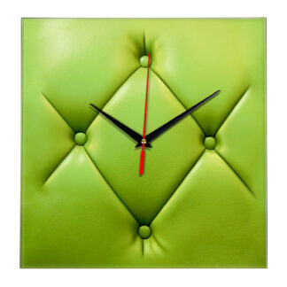 Настенные часы «Пуф зеленый»