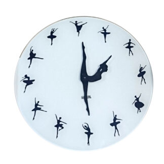 Настенные часы Ballet-Dancer-Modern-Wall-Clock