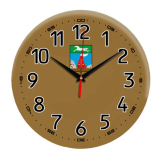 Интерьерные часы — герб Барнаул 11