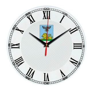 Стеклянные настенные часы с логотипом Белгород 09