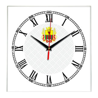 Сувенир настенные часы из стекла Чита 17