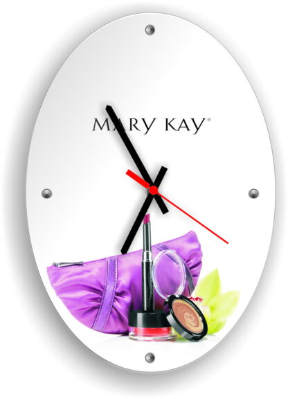 Часы настенные с логотипом Mary Kay