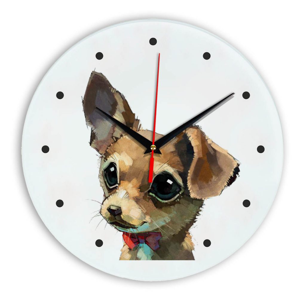 Собака и часы