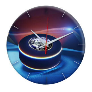 часы из закаленного стекла Шайба с логотипом Dynamo Minsk 02