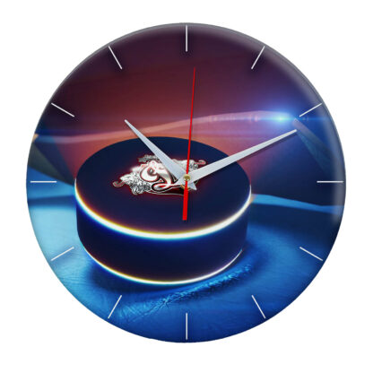часы из закаленного стекла Шайба с логотипом Dynamo Riga 02