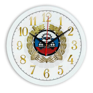 Настенные часы  «emblema-gibdd-53»