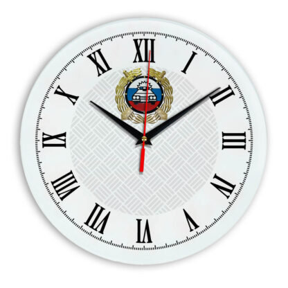 Настенные часы  «emblema-gibdd-55»