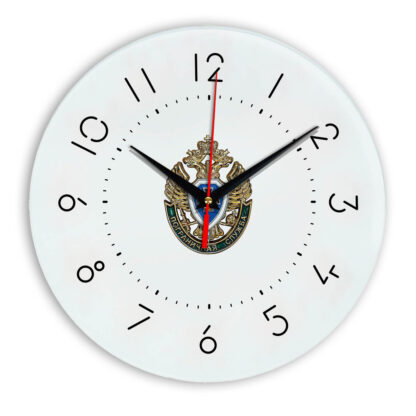 Настенные часы  «emblema-pograichnoy-sluzhby-02-05»