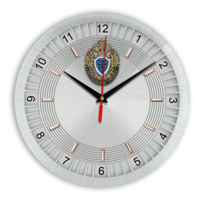 Настенные часы  «emblema-pograichnoy-sluzhby-02-11»