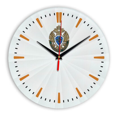 Настенные часы  «emblema-pograichnoy-sluzhby-02-43»