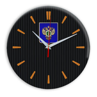 Настенные часы  «emblema-prokuratury-chit-32»