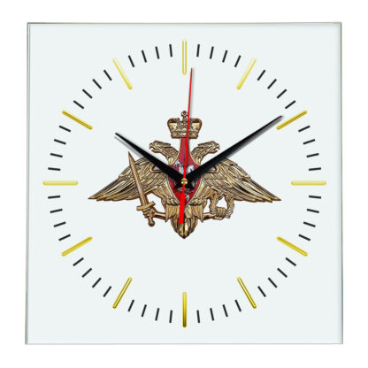 Настенные часы  «emblema-vooruzhennye-sily-03-48»