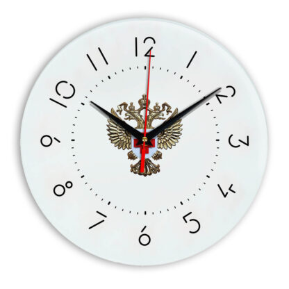 Настенные часы  «emblema-zdravoohraneniya-02-05»