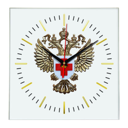 Настенные часы  «emblema-zdravoohraneniya-02-48»