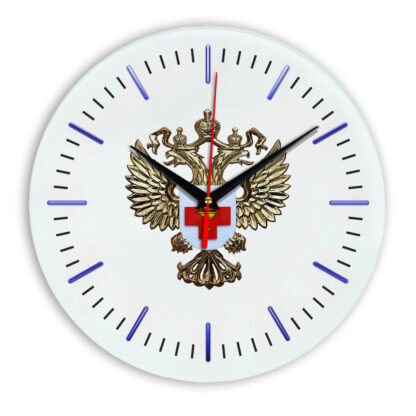 Настенные часы  «emblema-zdravoohraneniya-02-52»