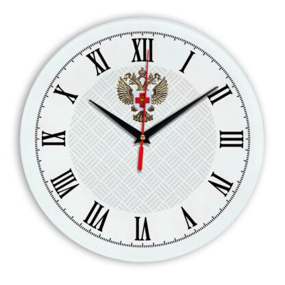 Настенные часы  «emblema-zdravoohraneniya-02-55»