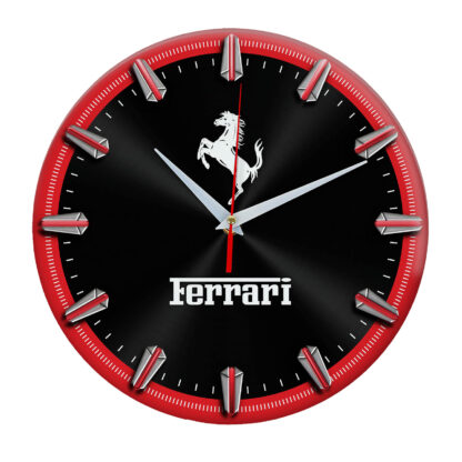 Настенные часы «Ferrari red»