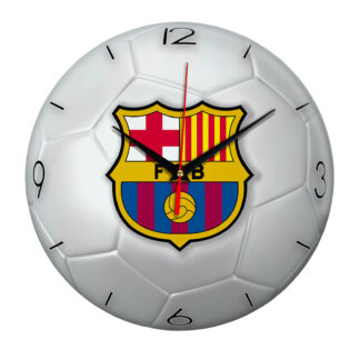 Настенные часы «Футбольный мяч BARSELONA»