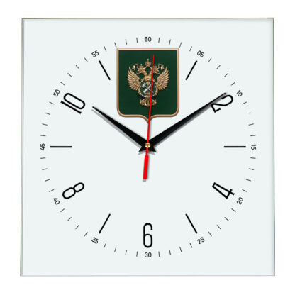 Настенные часы  «gerb-rosimushhestva-schit-04»
