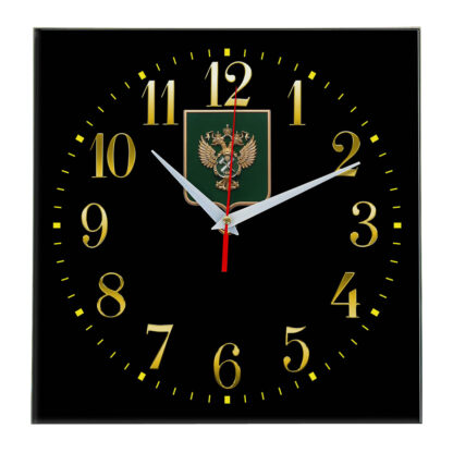 Настенные часы  «gerb-rosimushhestva-schit-35»