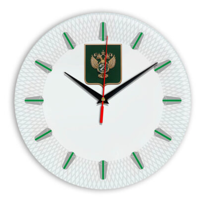 Настенные часы  «gerb-rosimushhestva-schit-56»