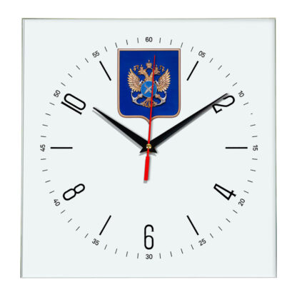 Настенные часы  «gerb-rosrybolovstva-02-04»