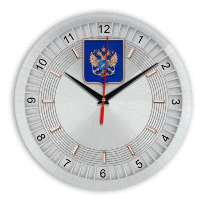 Настенные часы  «gerb-rosrybolovstva-02-11»