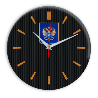 Настенные часы  «gerb-rosrybolovstva-02-32»