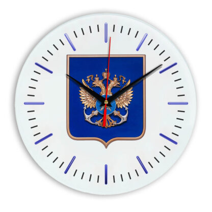 Настенные часы  «gerb-rosrybolovstva-02-52»