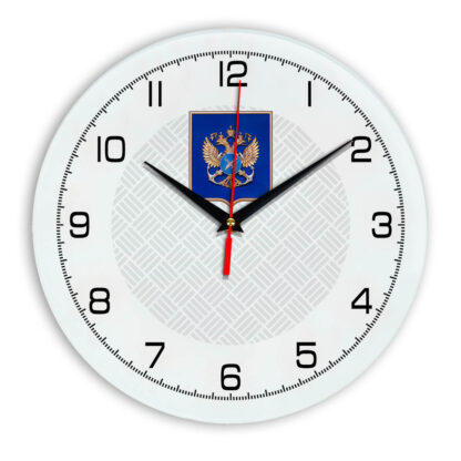 Настенные часы  «gerb-rosrybolovstva-02-54»