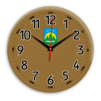 Интерьерные часы — герб Ханты-Мансийск 11