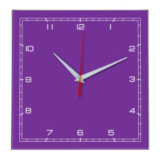 Настенные часы Ideal 832 фиолетовые