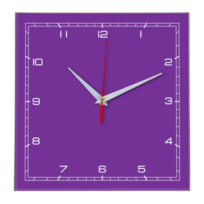 Настенные часы Ideal 832 фиолетовые