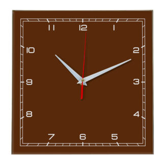 Настенные часы Ideal 832 коричневый