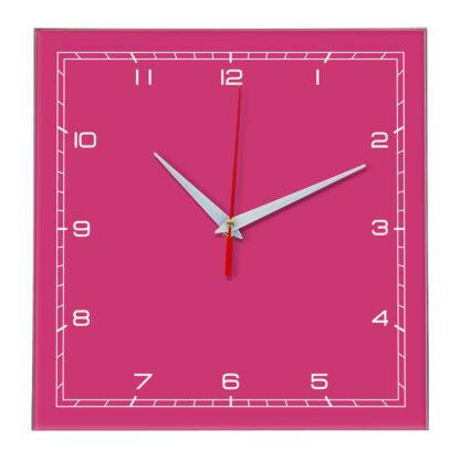 Настенные часы Ideal 832 розовые