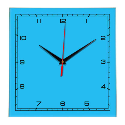 Настенные часы Ideal 832 синий светлый