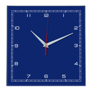Настенные часы Ideal 832 синий темный