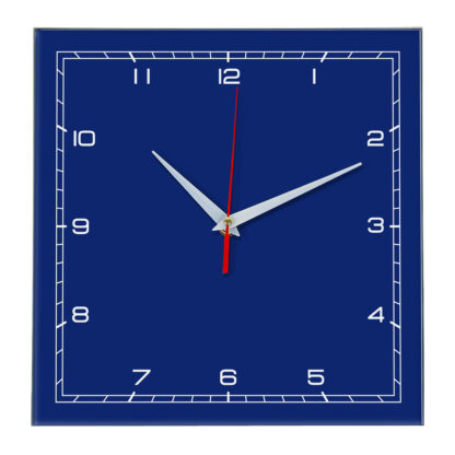 Настенные часы Ideal 832 синий темный