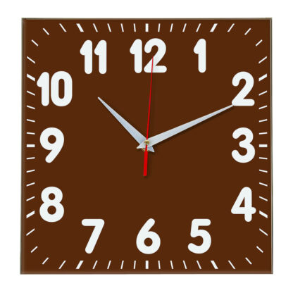 Настенные часы Ideal 833 коричневый
