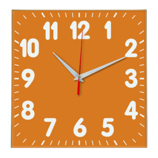 Настенные часы Ideal 833 оранжевый
