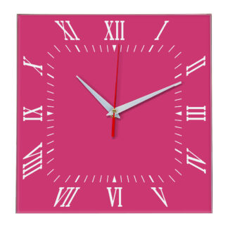 Настенные часы Ideal 834 розовые