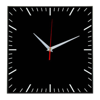 Настенные часы Ideal 835 черные