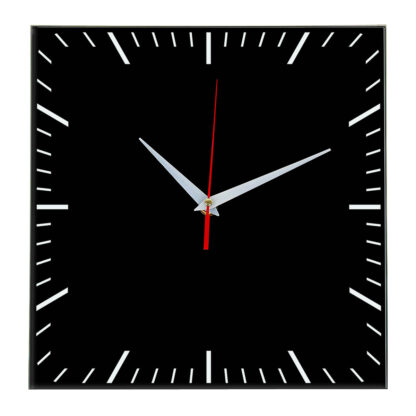 Настенные часы Ideal 835 черные