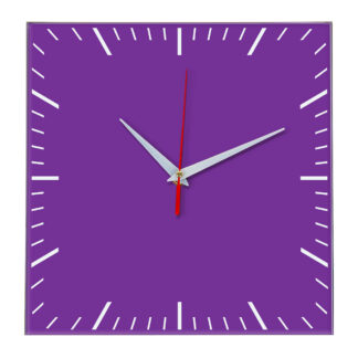 Настенные часы Ideal 835 фиолетовые