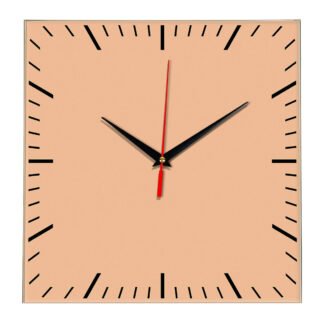 Настенные часы Ideal 835 оранжевый светлый