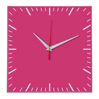Настенные часы Ideal 835 розовые