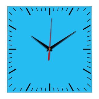 Настенные часы Ideal 835 синий светлый