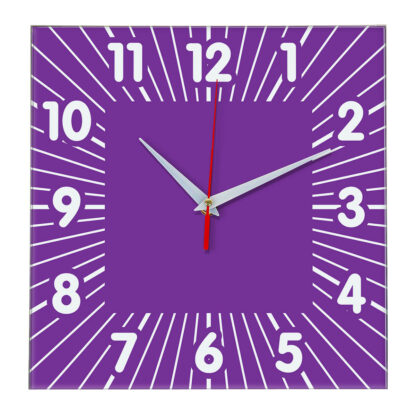 Настенные часы Ideal 836 фиолетовые